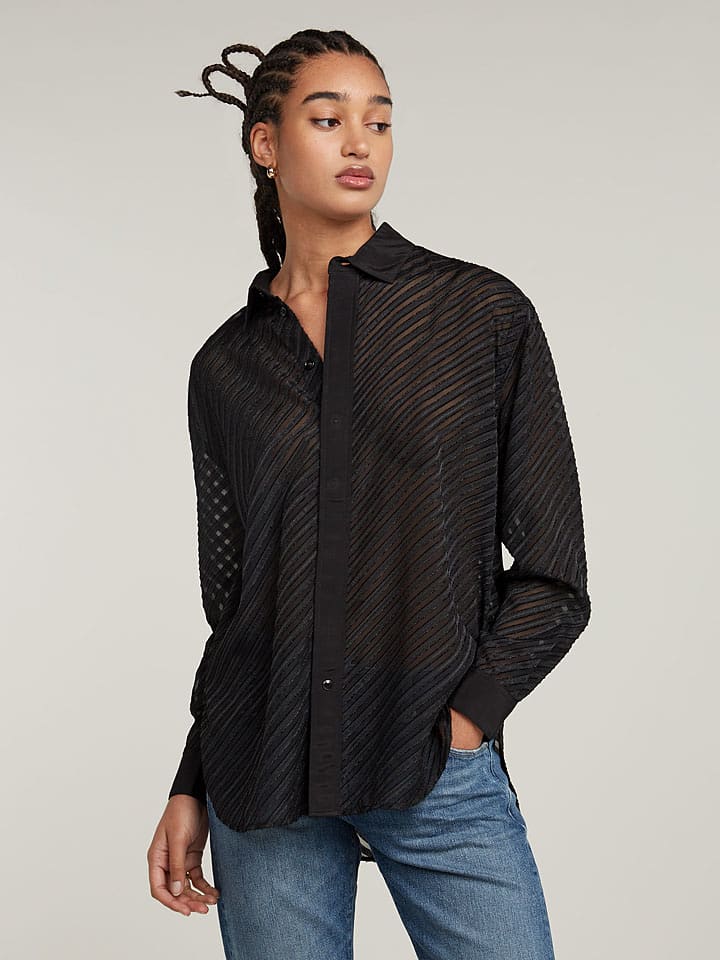 G-Star Bluzka w kolorze czarnym rozmiar: L