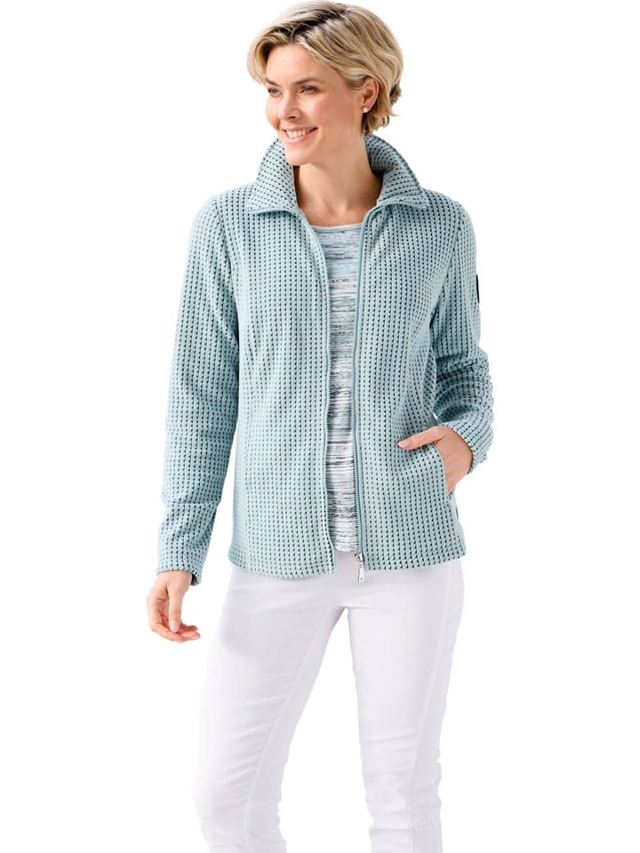 WITT WEIDEN Kurtka polarowa w kolorze turkusowym rozmiar: 42