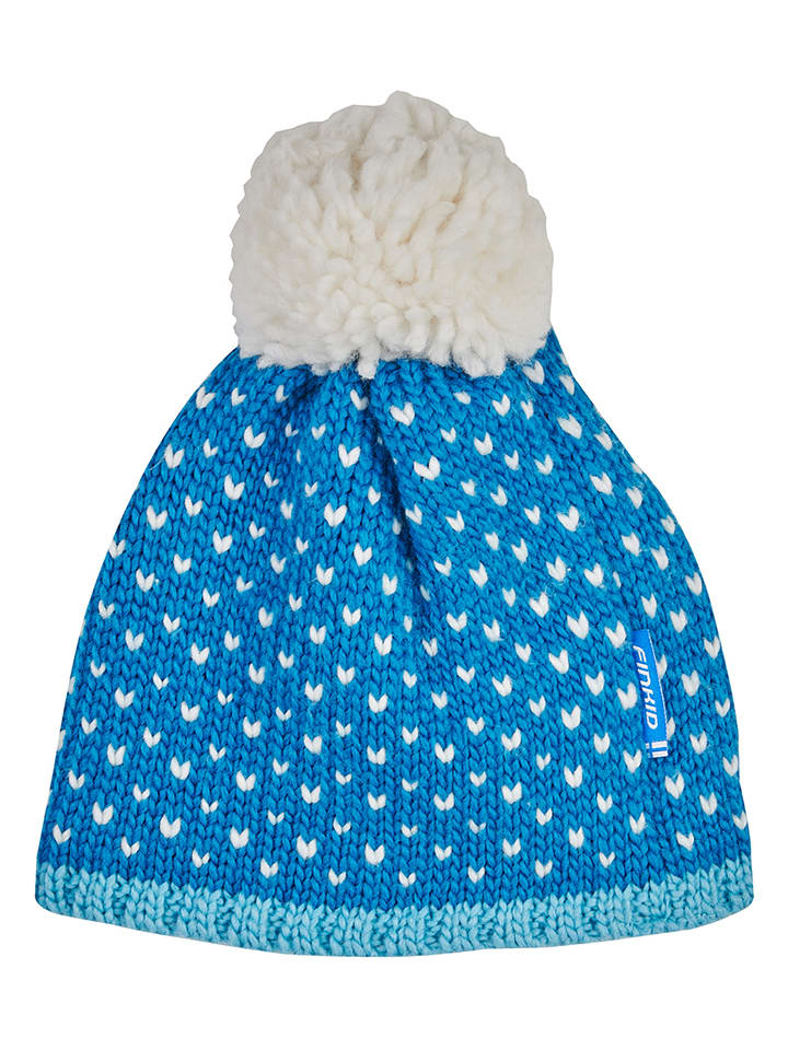 finkid Czapka "Pekoni" w kolorze błękitnym rozmiar: 48-50 cm