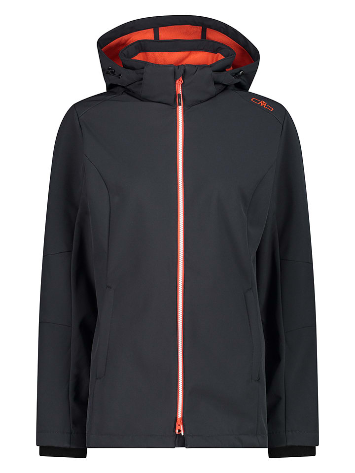CMP Kurtka softshellowa w kolorze antracytowym rozmiar: 36