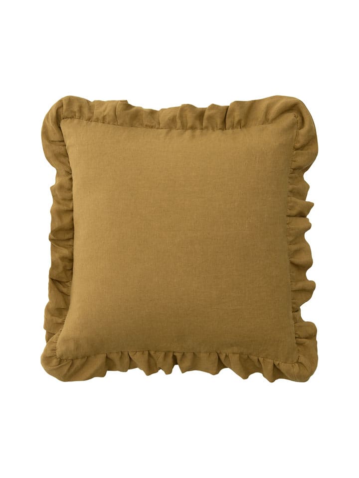 Ellos Home Poszewka "Candice" w kolorze khaki na poduszkę rozmiar: 50x50 cm