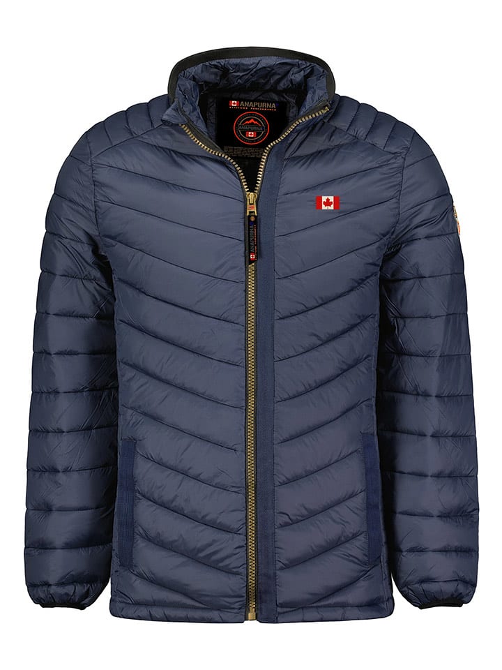 ANAPURNA Kurtka pikowana "Carlitana" w kolorze granatowym rozmiar: S