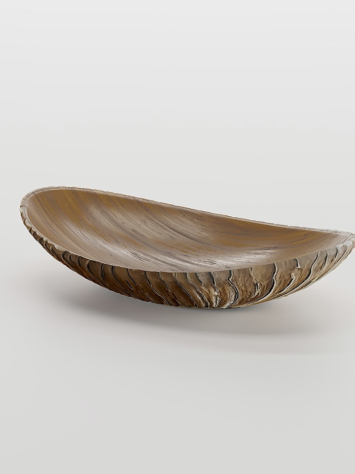 Potiron Paris Miska dekoracyjna "Stockholm" w kolorze brązowym - wys. 35 x Ø 22,5 cm rozmiar: onesize