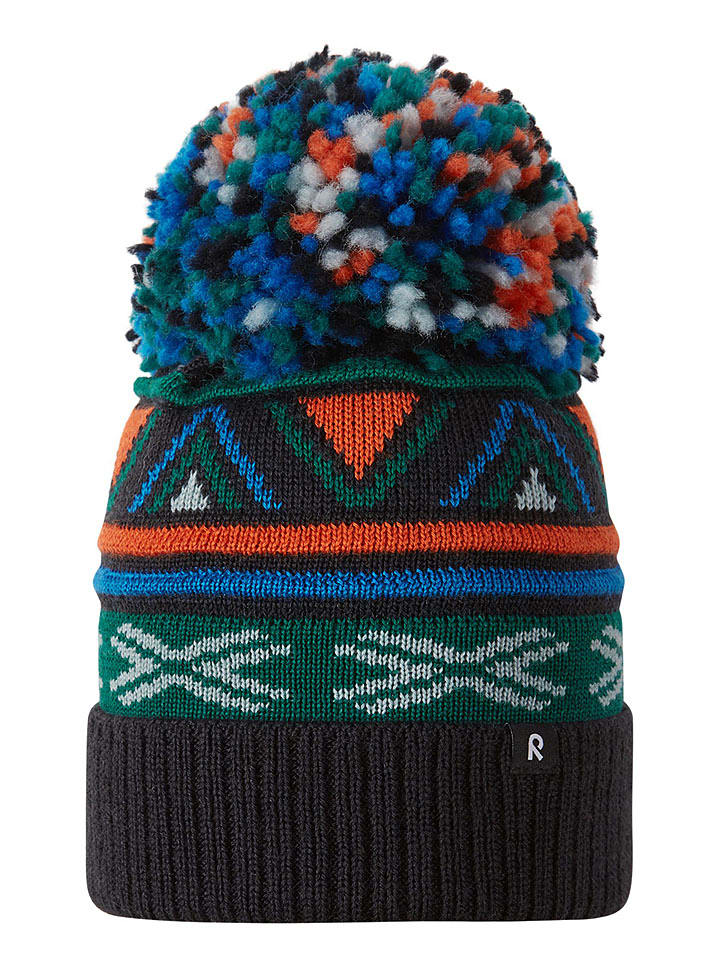 Reima Czapka "Kirjoen" w kolorze czarnym rozmiar: 48-50 cm