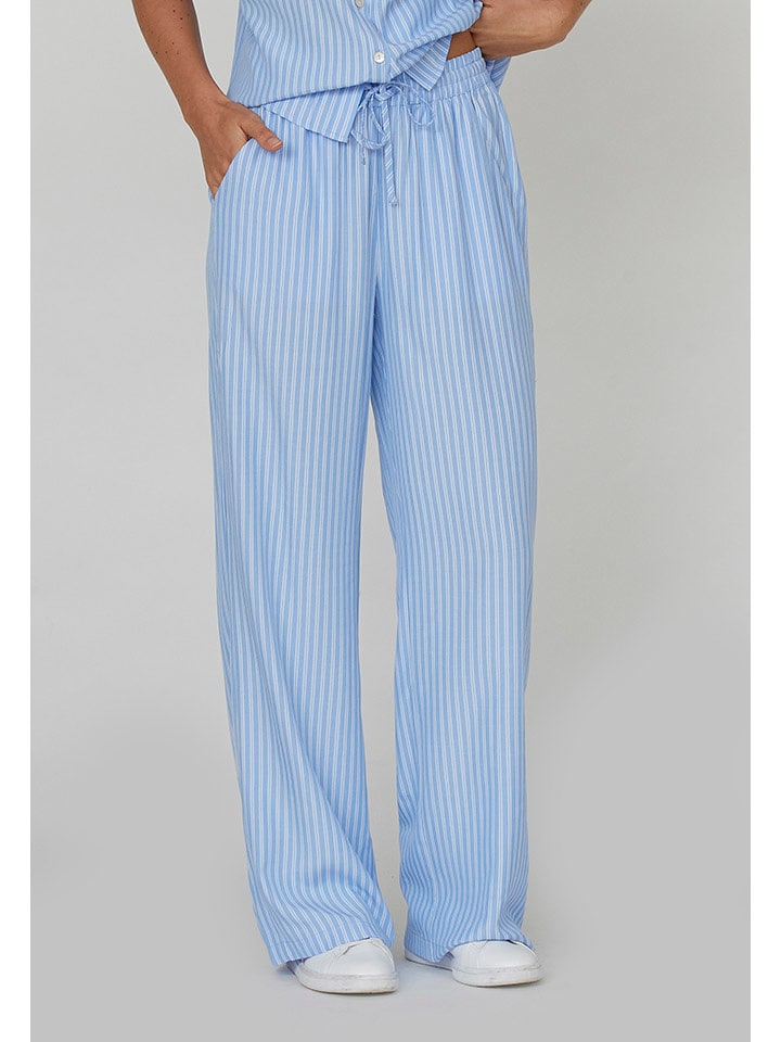 SisterS point Spodnie w kolorze błękitnym rozmiar: S