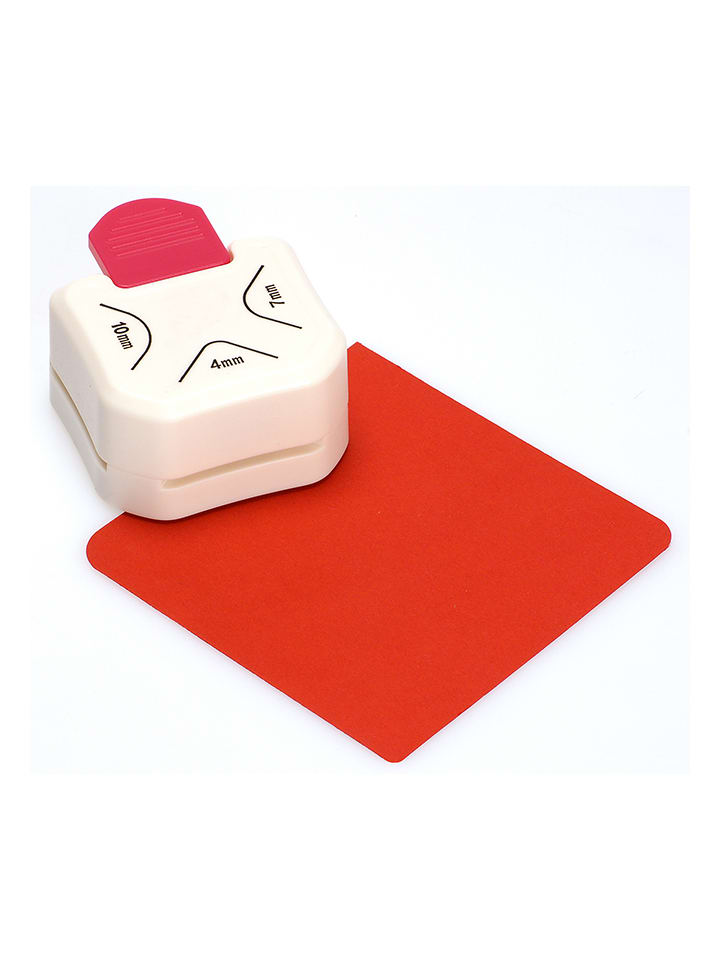 SUNNYSUE Zaokrąglacz w kolorze biało-różowym do rogów rozmiar: onesize