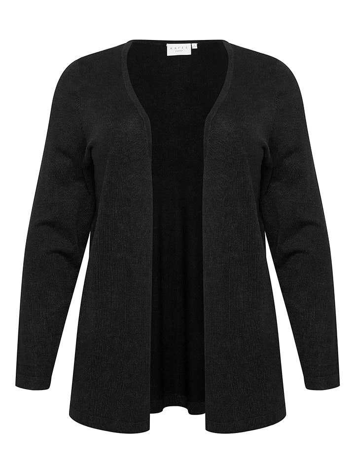 KAFFE curve Kardigan w kolorze czarnym rozmiar: L