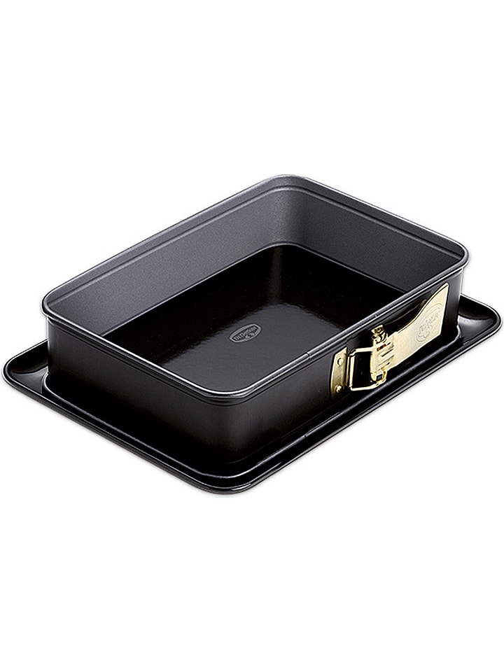 Dr. Oetker Tortownica "Baking idea" w kolorze antracytowo-czarnym - 28 x 18 cm rozmiar: onesize