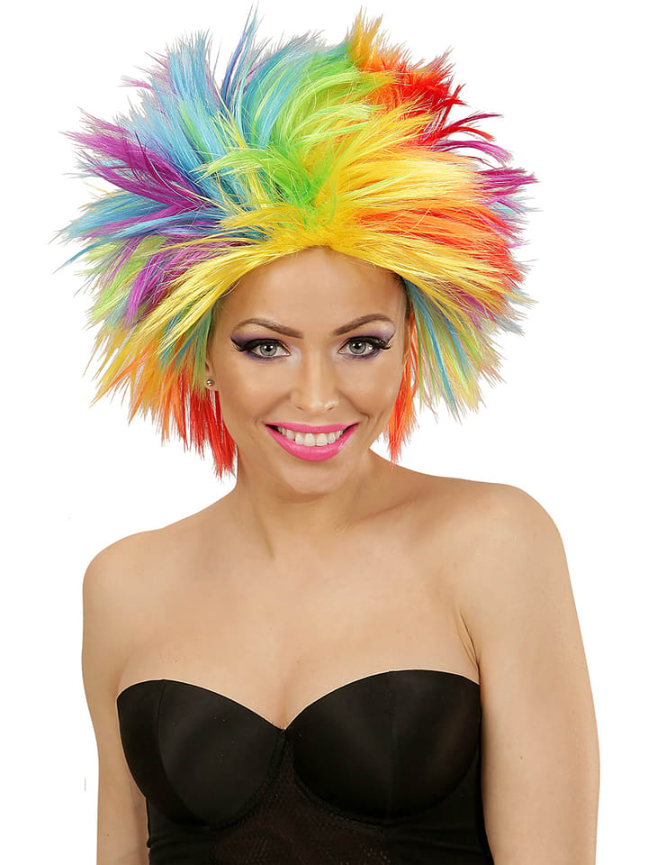 Carnival Party Peruka "Punk" w różnych kolorach rozmiar: onesize