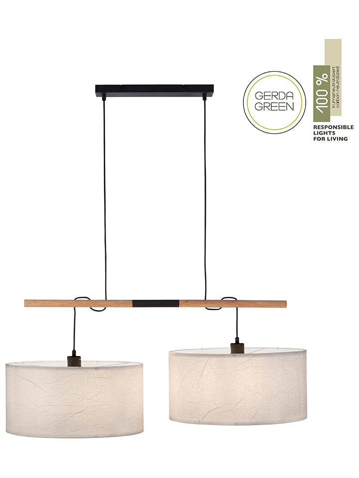 Just Light Lampa wisząca "Green Sofie" w kolorze białym - 107 x 120 x 44,5 cm rozmiar: onesize