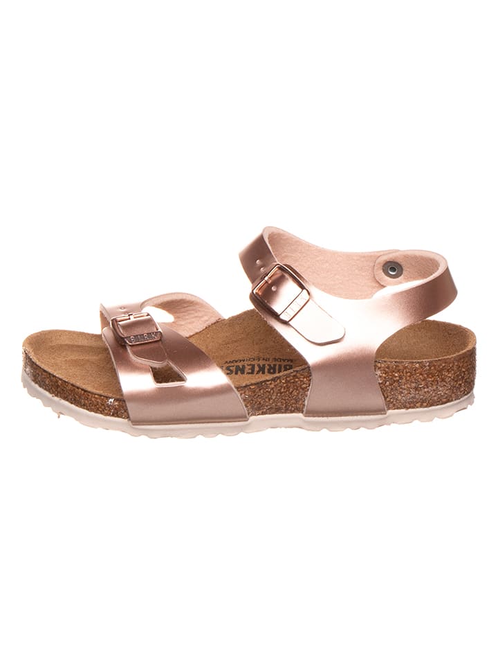 Birkenstock Sandały "Rio" w kolorze jasnoróżowym rozmiar: 24