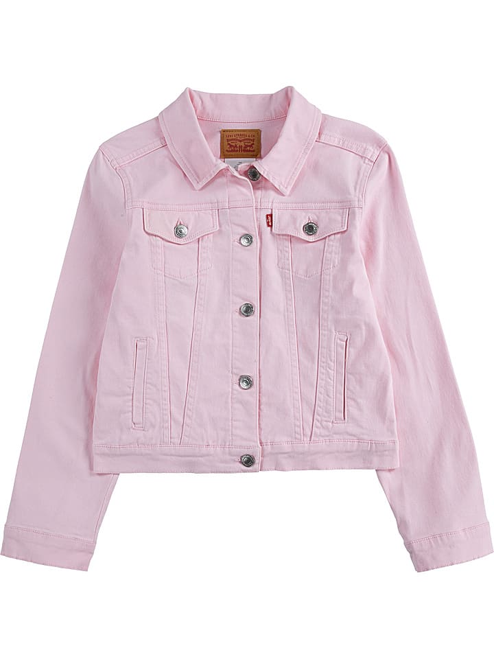 Levi's Kids Kurtka dżinsowa w kolorze jasnoróżowym rozmiar: 86
