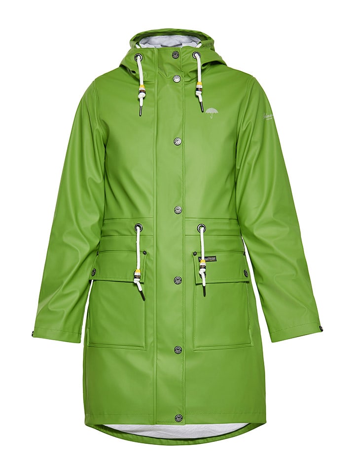 Schmuddelwedda Płaszcz przeciwdeszczowy w kolorze zielonym rozmiar: M