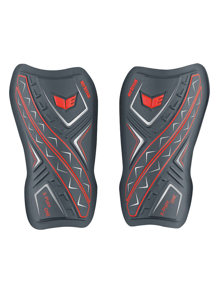 erima Ochraniacze "X-Plate One" w kolorze szarym rozmiar: XL
