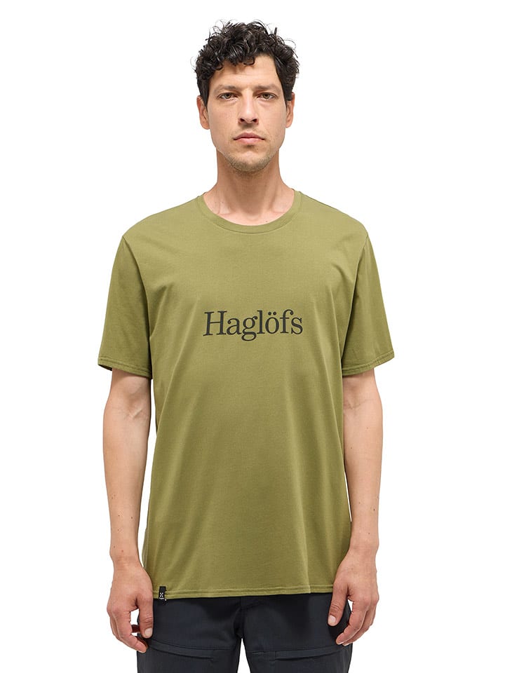 Haglöfs Koszulka w kolorze khaki rozmiar: S