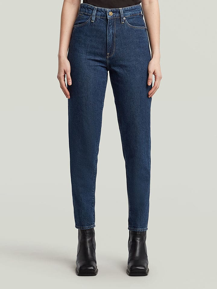 G-Star Dżinsy "Janeh" - Mom fit - w kolorze granatowym rozmiar: W32/L32