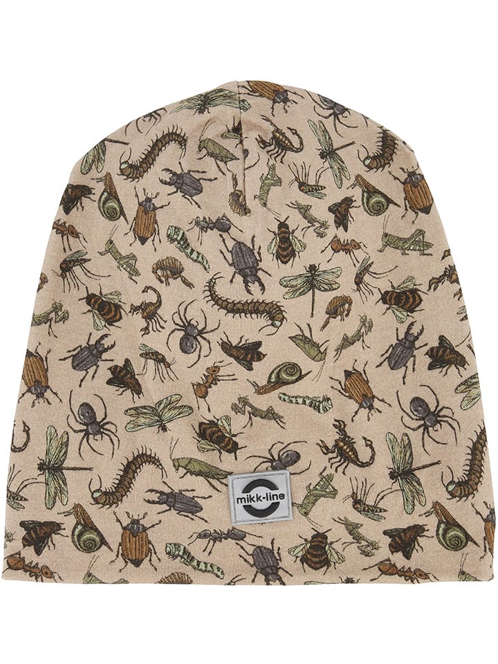 mikk-line Czapka w kolorze beżowo-brązowym rozmiar: 146/152