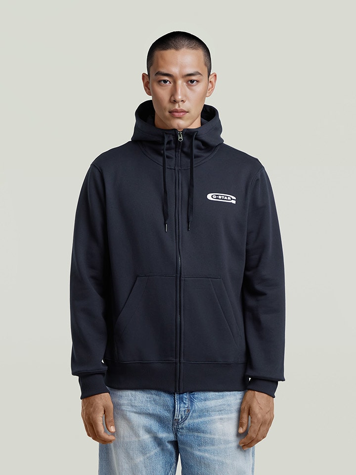 G-Star Bluza w kolorze granatowym rozmiar: M