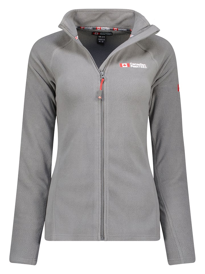 Canadian Peak Kurtka polarowa "Tugeak" w kolorze szarym rozmiar: XL