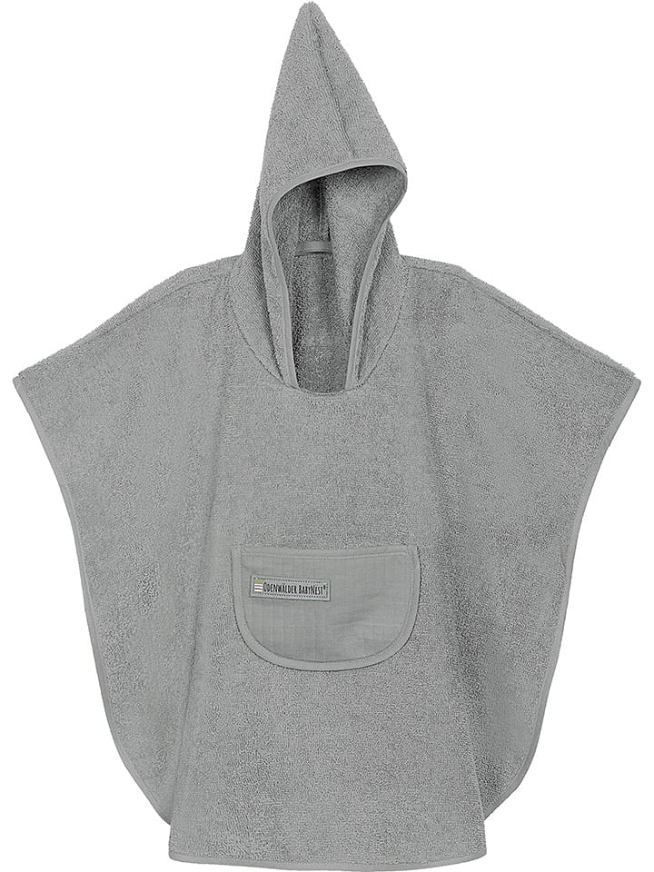 Odenwälder Ponczo kąpielowe w kolorze szarym rozmiar: onesize