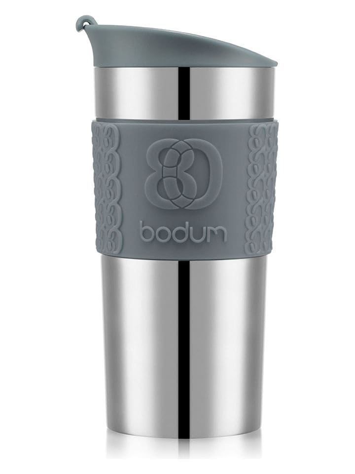 bodum Kubek termiczny "Travel Mug" w kolorze szarym - 350 ml rozmiar: onesize