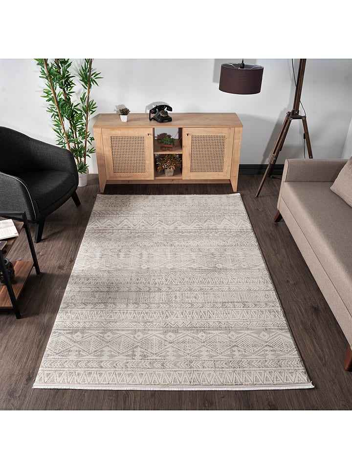 Mioli Dywan "Leo" w kolorze beżowym rozmiar: 80x150 cm