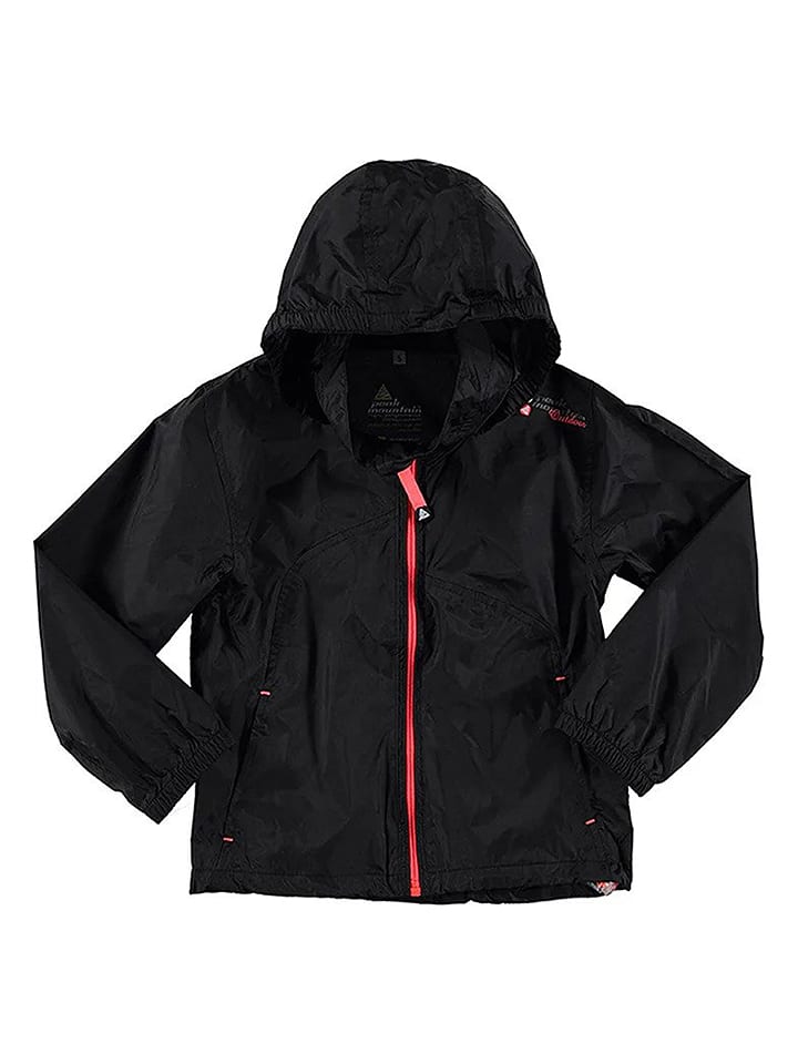 Peak Mountain Kurtka przeciwwiatrowa w kolorze czarnym rozmiar: 152