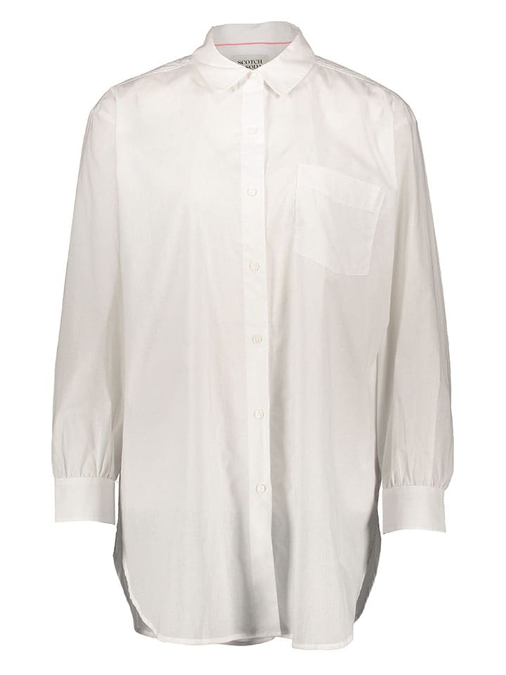 Scotch & Soda Bluzka w kolorze białym rozmiar: 36