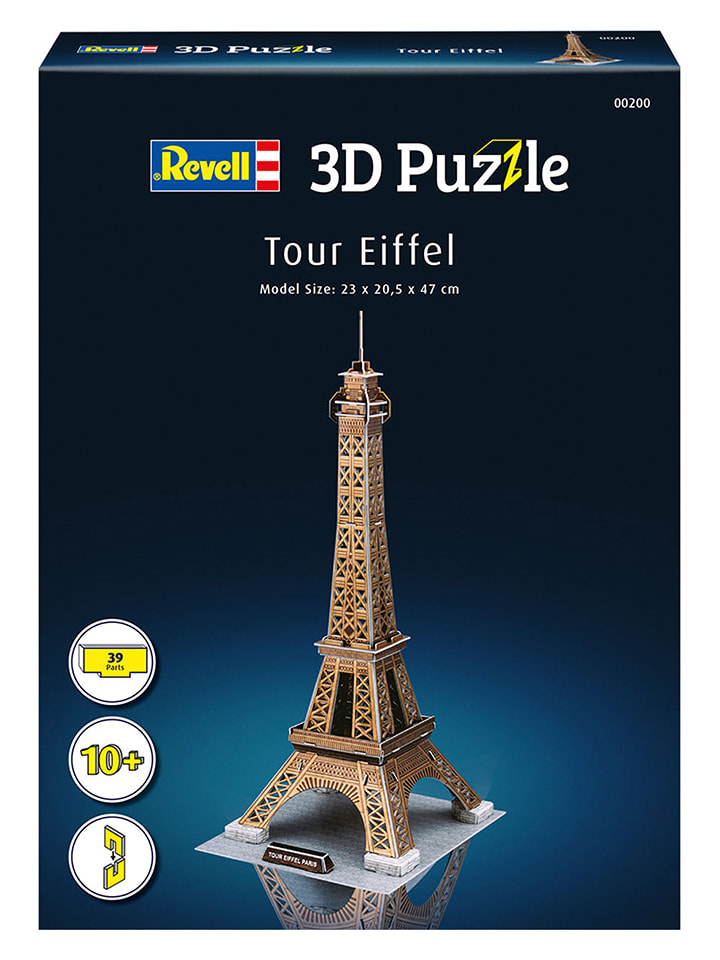Revell 39-częściowe puzzle 3D "Eiffel Tower" - 10+ rozmiar: onesize
