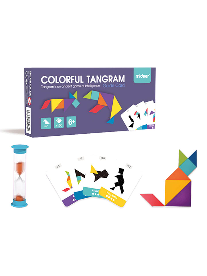 Andreu Toys Układanka "Colorful tangram" - 6+ rozmiar: onesize