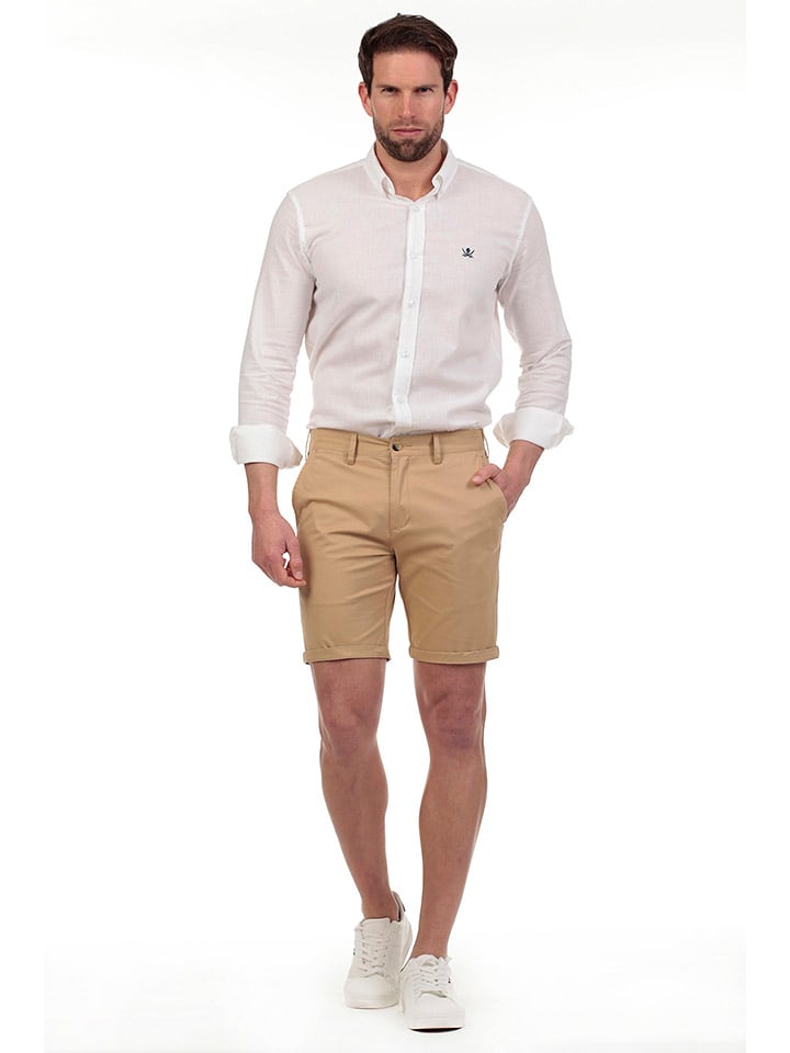 The Time of Bocha Szorty w kolorze beżowym rozmiar: 42