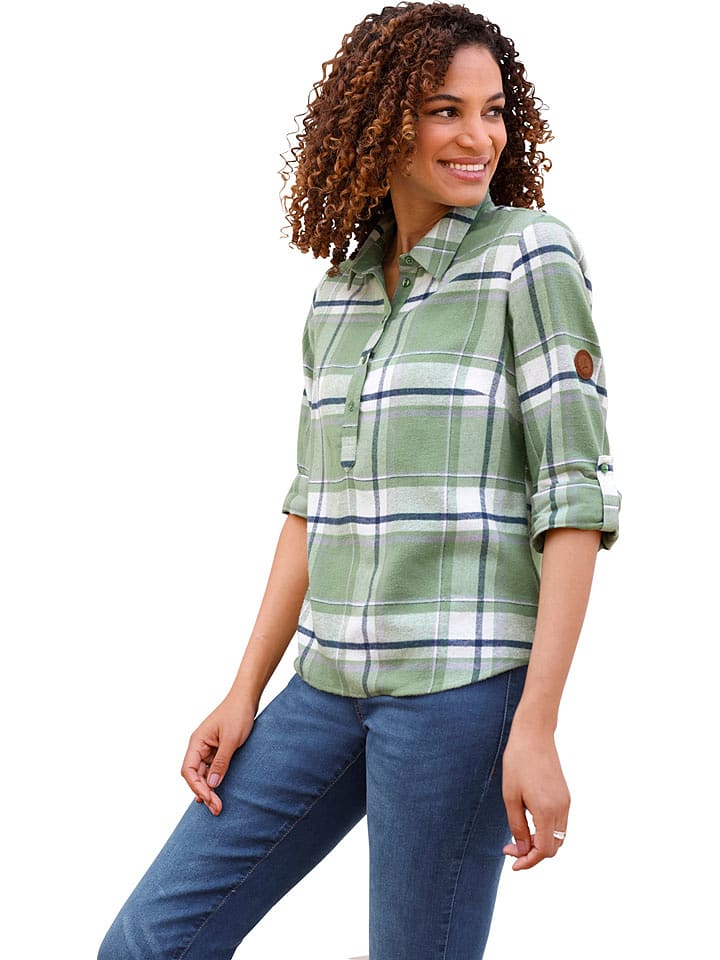 WITT WEIDEN Bluzka w kolorze zielonym rozmiar: 44