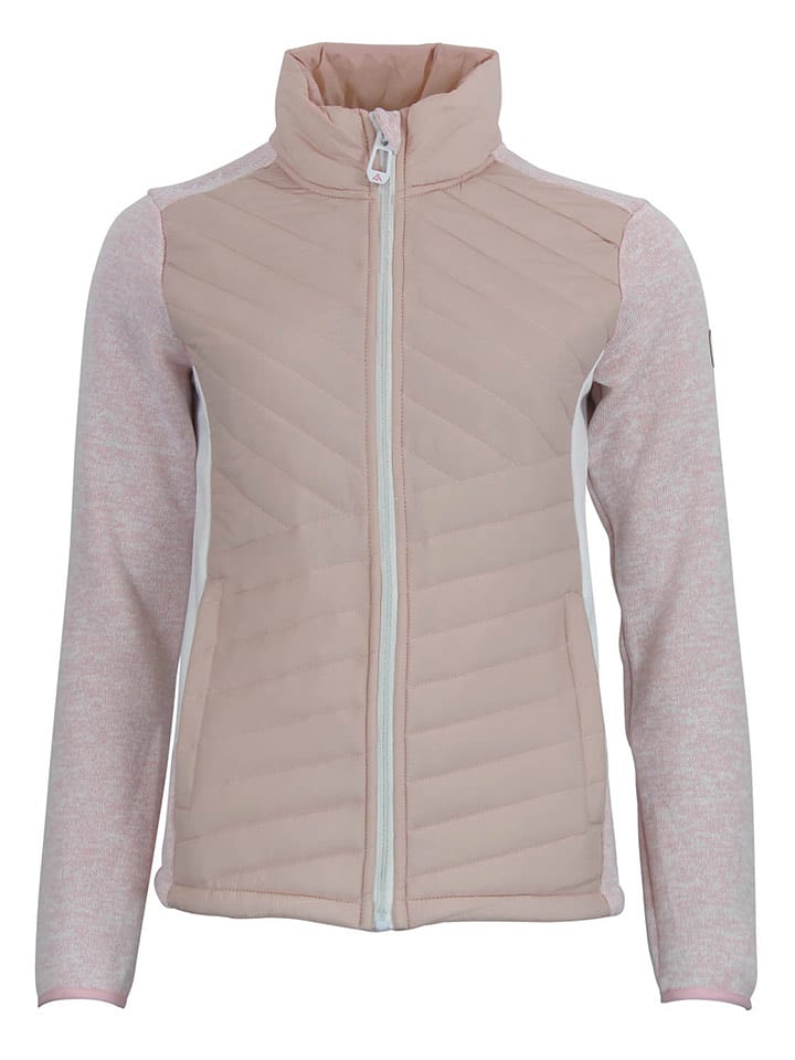 Peak Mountain Kurtka polarowa "Apony" w kolorze jasnoróżowym rozmiar: M