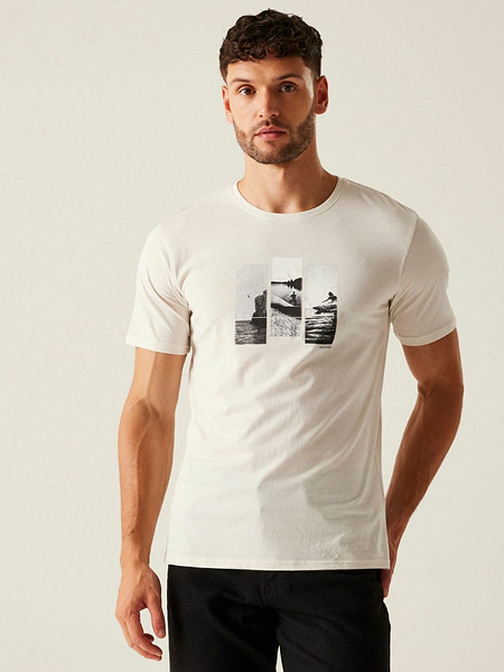 Regatta Koszulka "Cline IX" w kolorze białym rozmiar: XXL