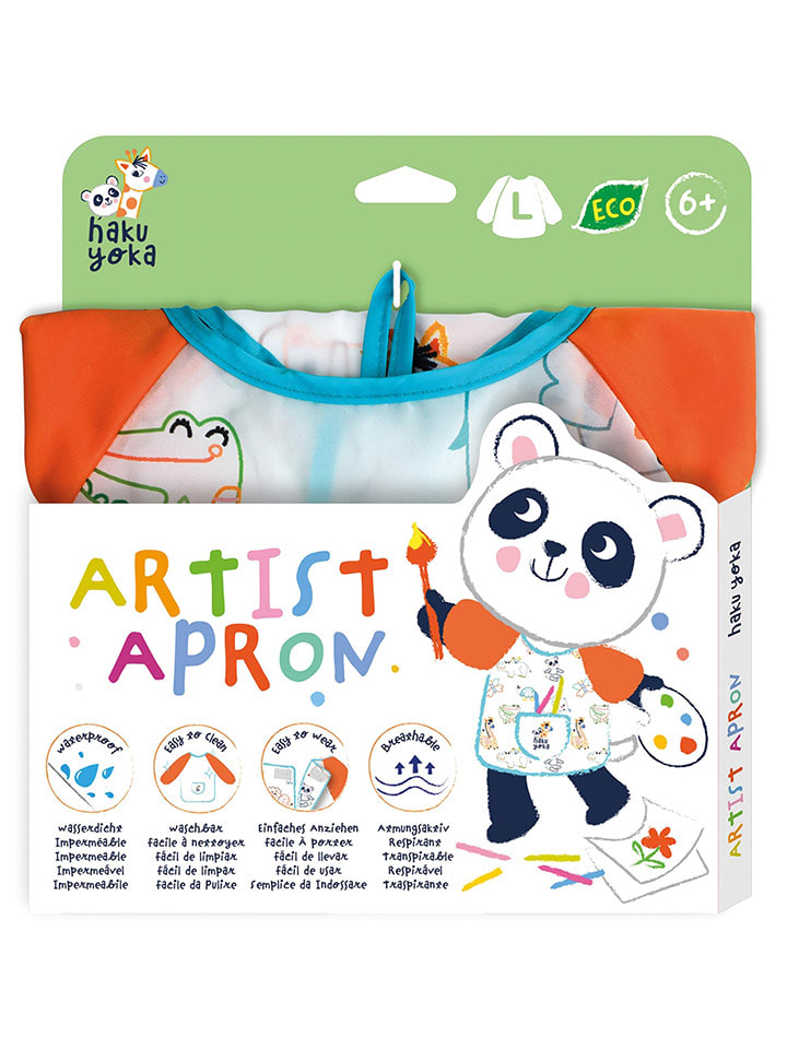 haku yoka Dziecięcy fartuszek do kolorowania - rozmiar L - 6+ rozmiar: onesize