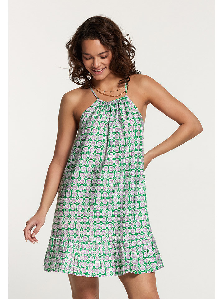 SHIWI Sukienka w kolorze zielono-fioletowym rozmiar: XS