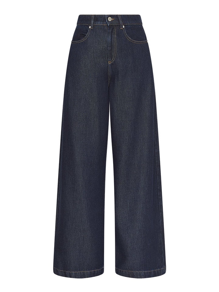 MOSS COPENHAGEN Dżinsy "Josephine Rue" - Comfort fit - w kolorze granatowym rozmiar: M