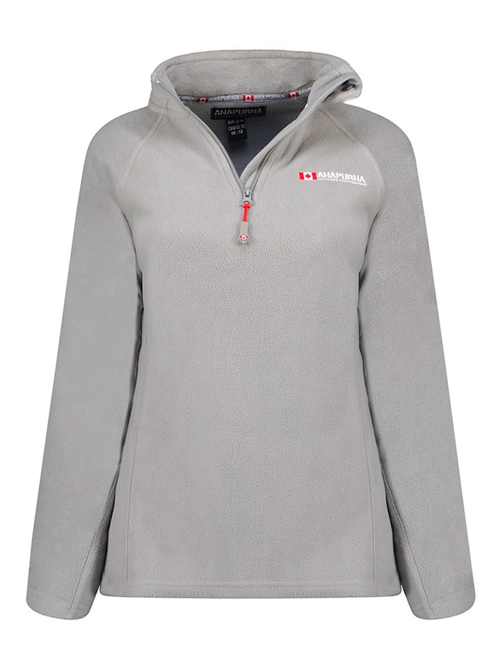 ANAPURNA Bluza polarowa "Tonneau" w kolorze szarym rozmiar: XXL