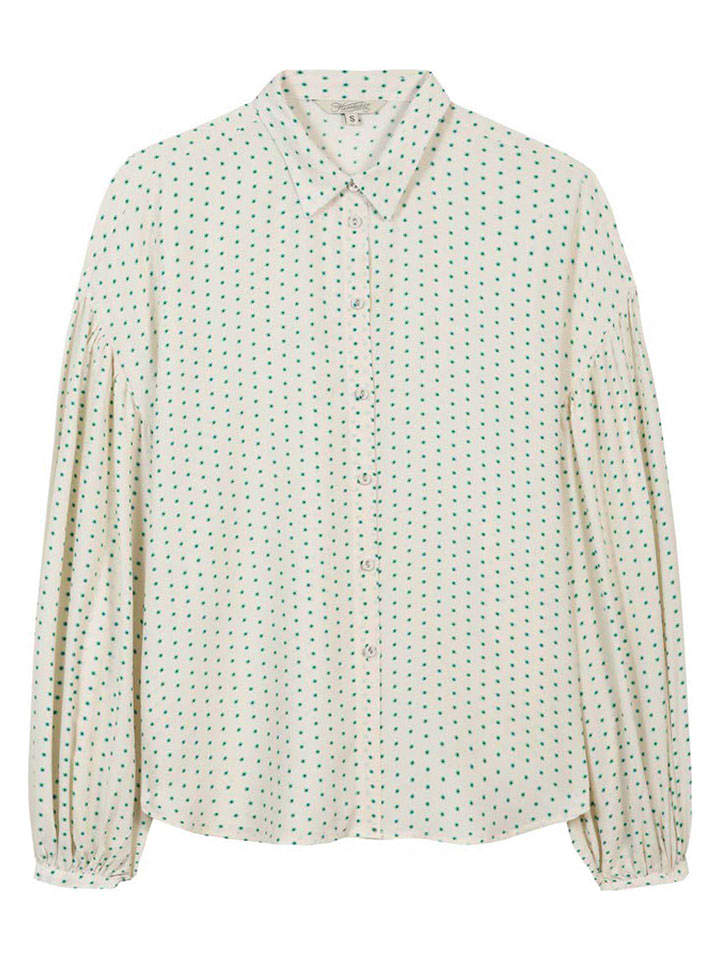 Herrlicher Koszula w kolorze beżowym rozmiar: L