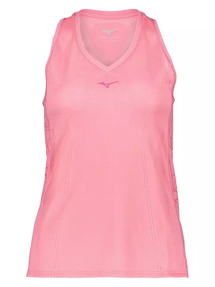 Mizuno Top sportowy "Aero" w kolorze jasnoróżowym rozmiar: M