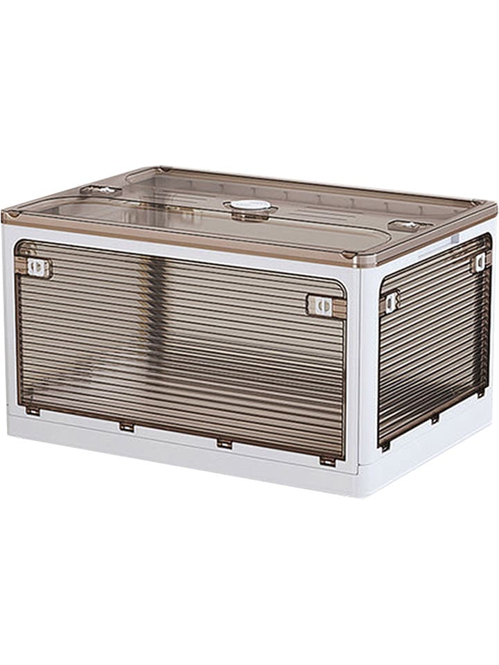 Joybos Składana skrzynka w kolorze biało-brązowym - 116 l rozmiar: onesize