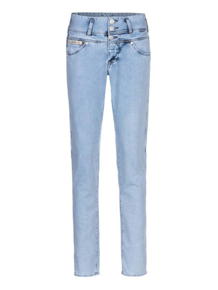 Herrlicher Dżinsy "Raya" - Slim fit - w kolorze błękitnym rozmiar: W28/L30