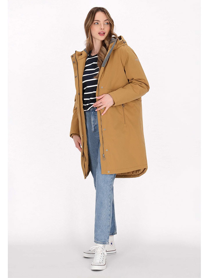 Schmuddelwedda Parka w kolorze jasnobrązowym rozmiar: M