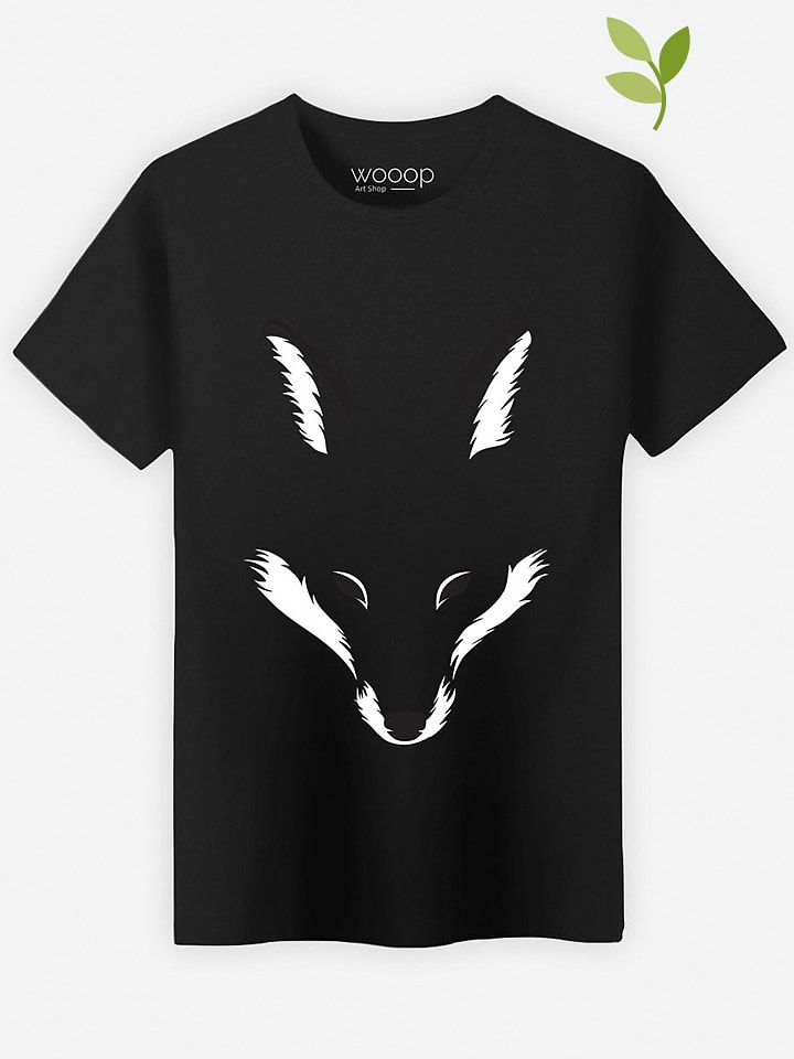 WOOOP Koszulka "Foxy Shape" w kolorze czarnym rozmiar: XXL