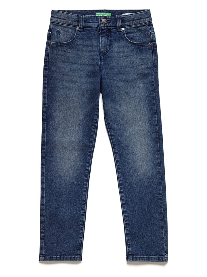 Benetton Dżinsy w kolorze granatowym rozmiar: 130