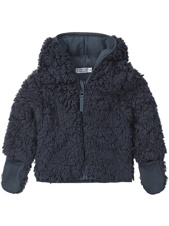 Dirkje Kurtka pluszowa w kolorze granatowym rozmiar: 86