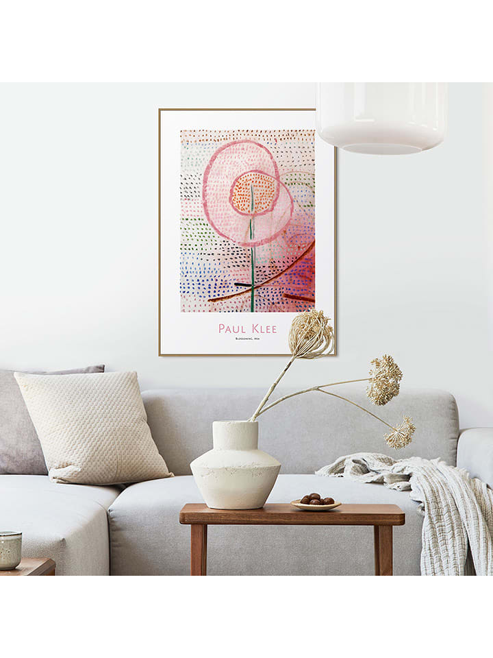 Orangewallz Druk artystyczny "Paul Klee - blossoming" w ramce rozmiar: 50x70 cm