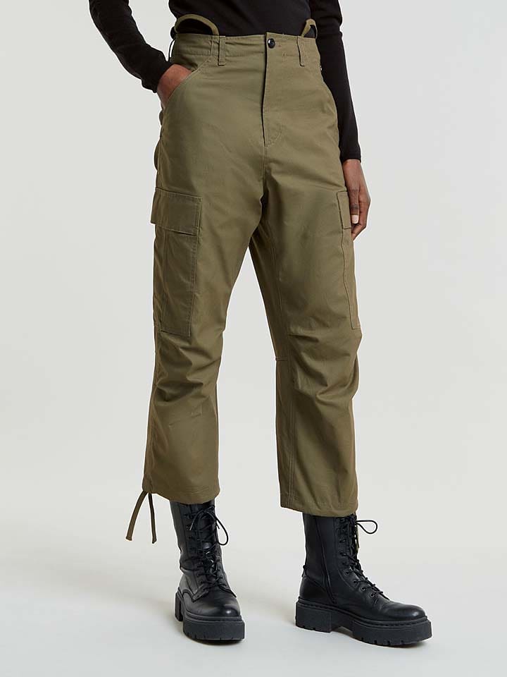 G-Star Bojówki w kolorze khaki rozmiar: W27