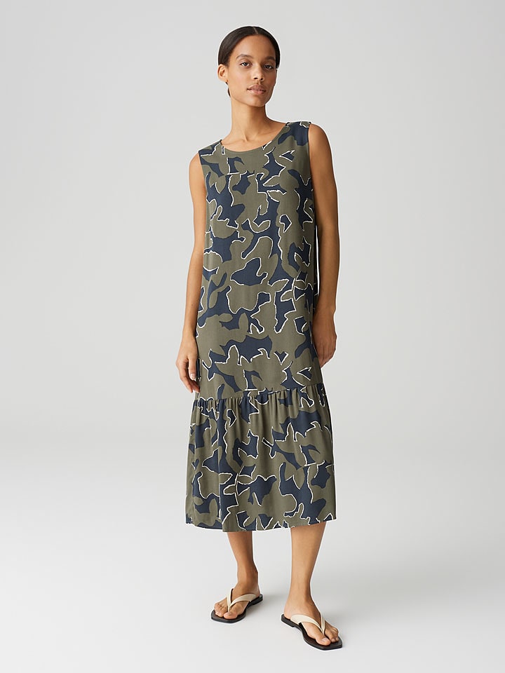 OPUS Sukienka w kolorze oliwkowo-granatowym rozmiar: 44