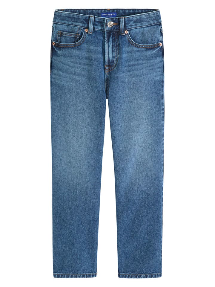 Scotch & Soda Dżinsy - Regular fit - w kolorze niebieskim rozmiar: 152